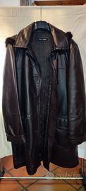 Cappotto di vera pelle taglia 48