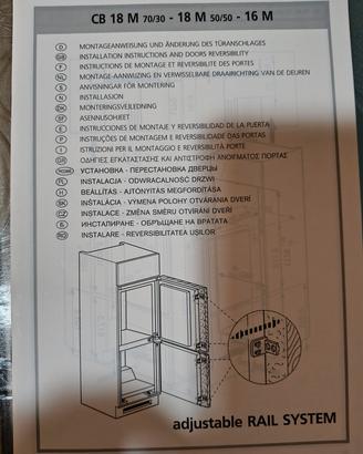 ricambi frigorifero Whirlpool CB18 M e similari 