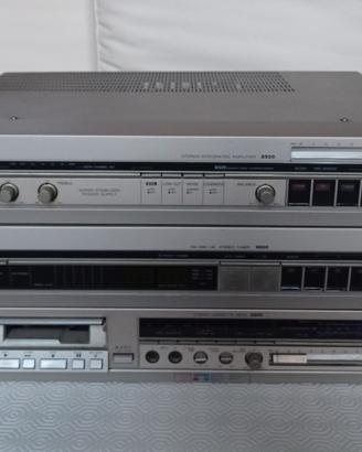 sistema Aiwa hi-fi stereo cassette radio 