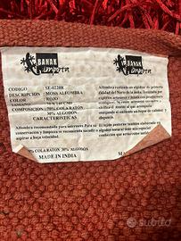 Tappeto design Rosso. 