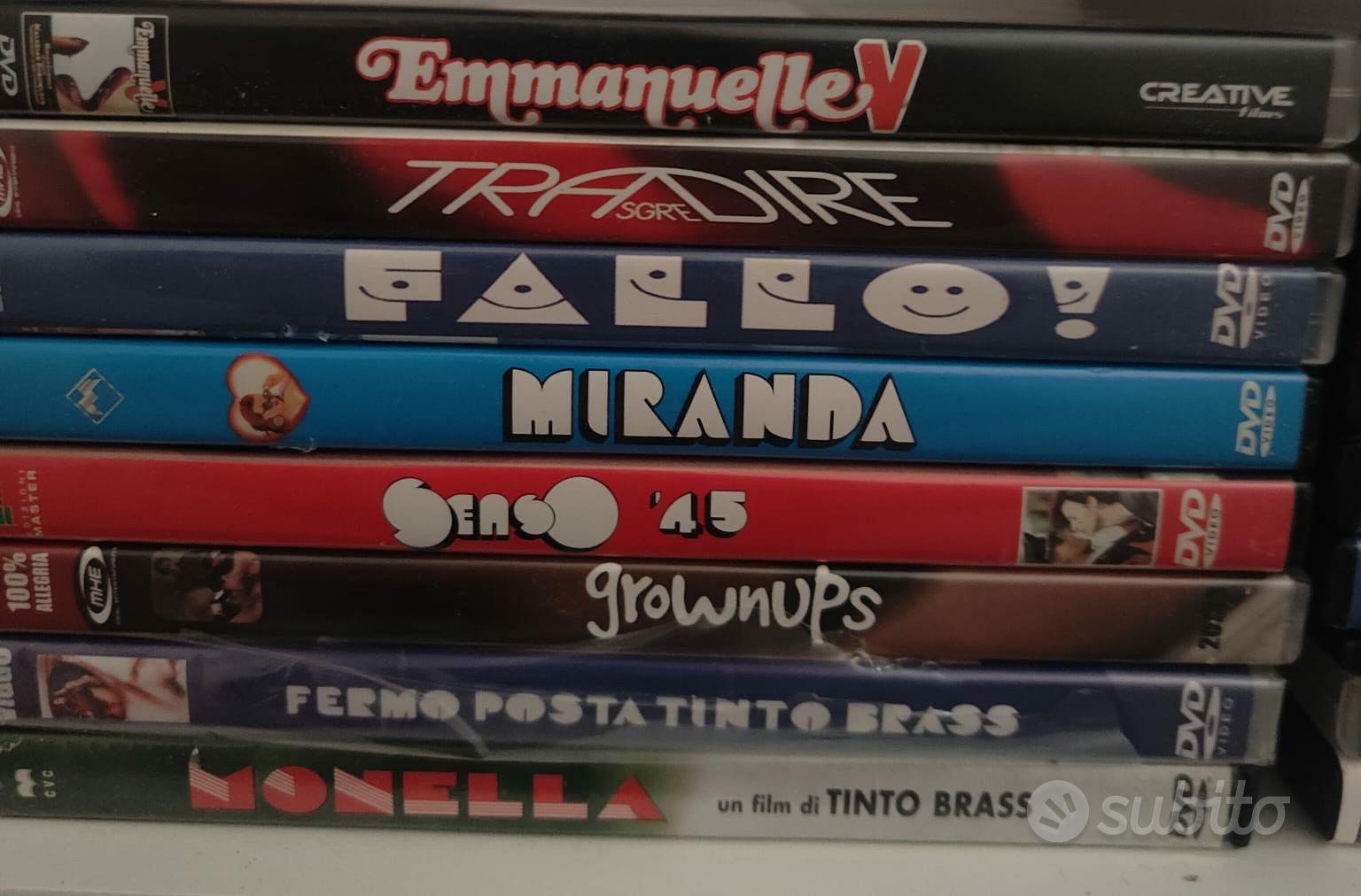 film erotici tinto brass 10 € a DVD - Musica e Film In vendita a Brindisi