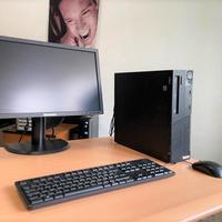 POSTAZIONE PC LENOVO I5 8/16GB MONITOR 22" FULL HD