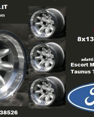 Cerchi minilite 8x13 4x108 et-6 ford