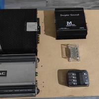 impianto audio macchina