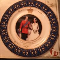 Piatto da collezione William&Kate