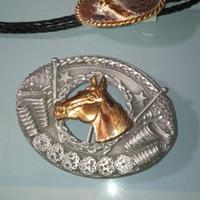 Cravatta Bolo e Fibbia western made in USA