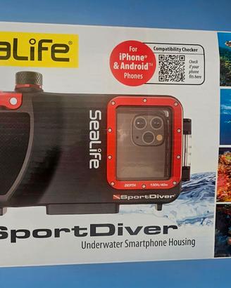 Custodia per telefono foto sub: SeaLife SportDiver