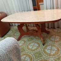 Tavolo da pranzo ovale vintage