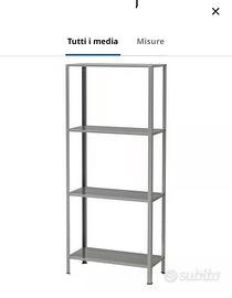 Scaffale IKEA HYLLIS 60x27x140 cm