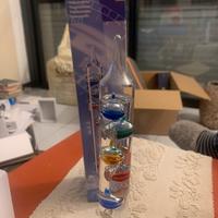 Cristallo Termometro Gallileo