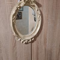 specchio e portaritratti vintage 