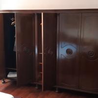 Armadio di 5 ante in legno massello