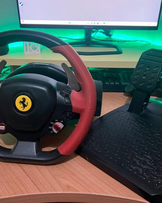 Volande e pedaliera ferrari 458 spider