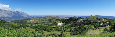 Casa in montagna con vista mare