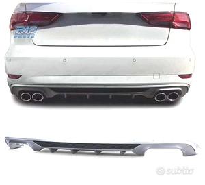 DIFFUSORE PER AUDI A3 8V 16-20 LOOK S3