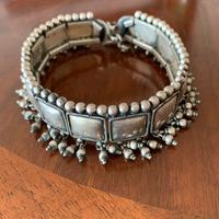 Collana girocollo choker in argento indiano