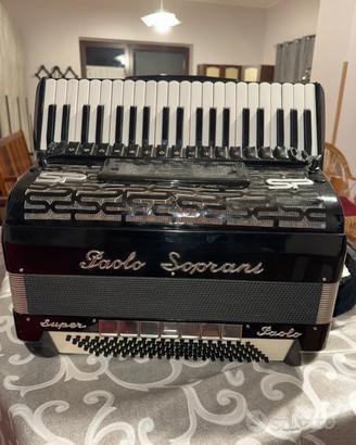 super paolo 5/5 con doppio cassoto  amplificata