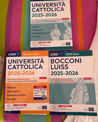 Libro preparazione test Medicina Professioni Sanit