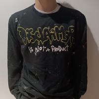 Felpa Disclaimer uomo 