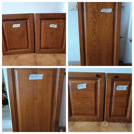 sportelli legno massello cucina