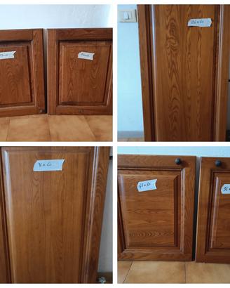 sportelli legno massello cucina