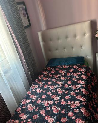 Letto singolo con contenitore