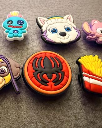 Set 7 Charms per Crocs e Zoccoli – Cartoon