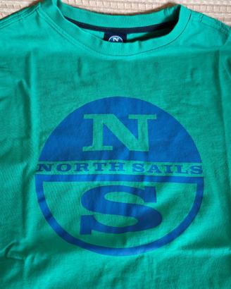 Maglietta uomo North Sails, verde, taglia L