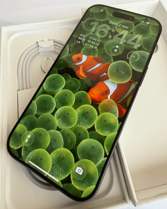 Iphone 16 Pro 128Gb Titanio Nero - 7 mesi garanzia