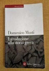 Introduzione alla storia greca di Domenico Musti
