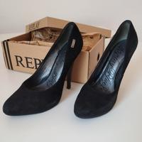 DECOLLETE CON PLATEAU “REPLAY”   NERE