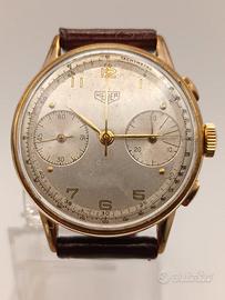 Heuer Cronografo 1950 Placcato oro