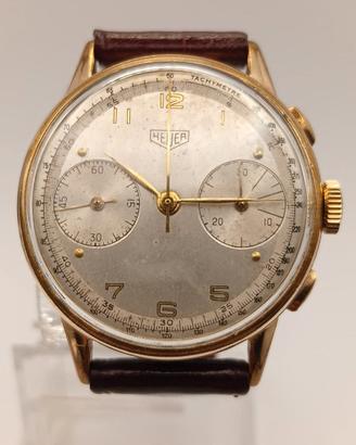 Heuer Cronografo 1950 Placcato oro