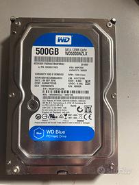 Hard disk Western Digital  500GB  per pc fisso
