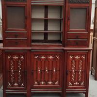 credenza 3 ante noce '900