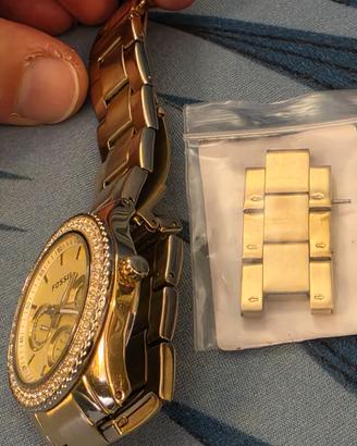 Orologio Fossil ES3101 Oro Donna multifunzione