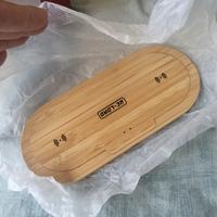 Caricatore wireless doppio + sveglia LED con ricar