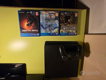 playstation 4+ 3 giochi fisici