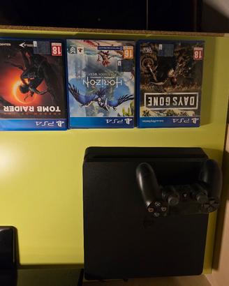 playstation 4+ 3 giochi fisici