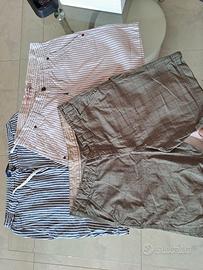 Set 3 Bermuda uomo 