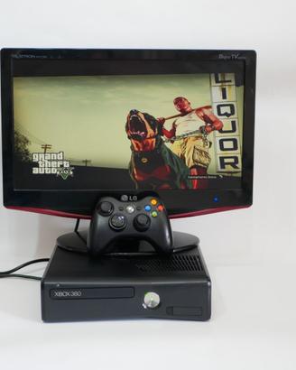 Xbox 360 Slim 500gb Console 1 controller wireless