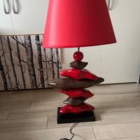 Lampada con paralume