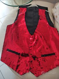 GILET da sera (cerimonie) con pailettes