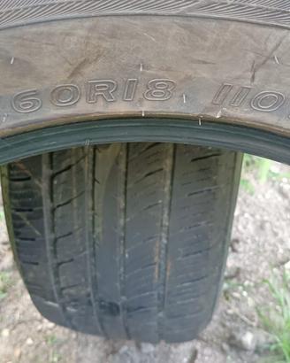 4 Gomme seminuove 265/60 R18 M+S