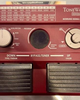 KORG AX3B -MULTIEFFETTO A MODELLI FISICI PER BASSO