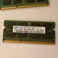 Lotto 6x RAM 2GB DDR3 PC3-8500S per Laptop/Mac