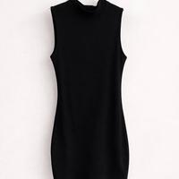 Vestito nero aderente elegante