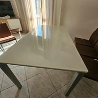 Tavolo cristallo Bontempi