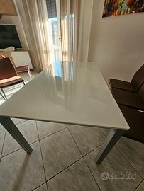 Tavolo cristallo Bontempi