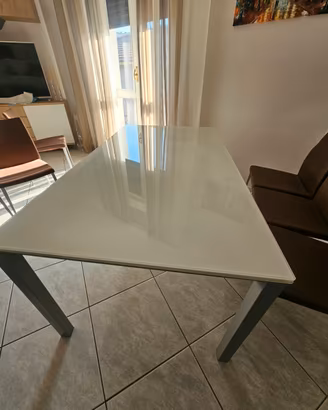 Tavolo cristallo Bontempi